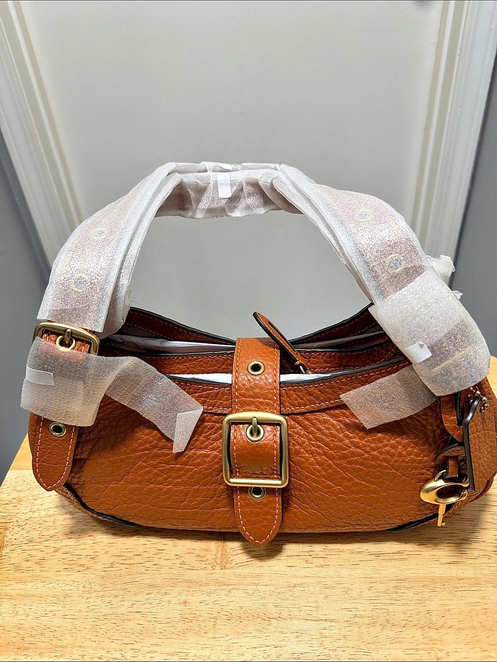 COACH Brown Shoulder Bag NWT